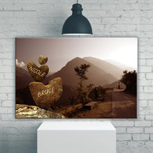Load image into Gallery viewer, On The Rocks Couple-Names Premium Canvas
